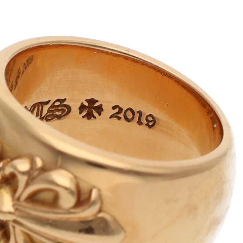 Chrome Hearts 22K Classic Double Cross Ring Size ONE SIZE