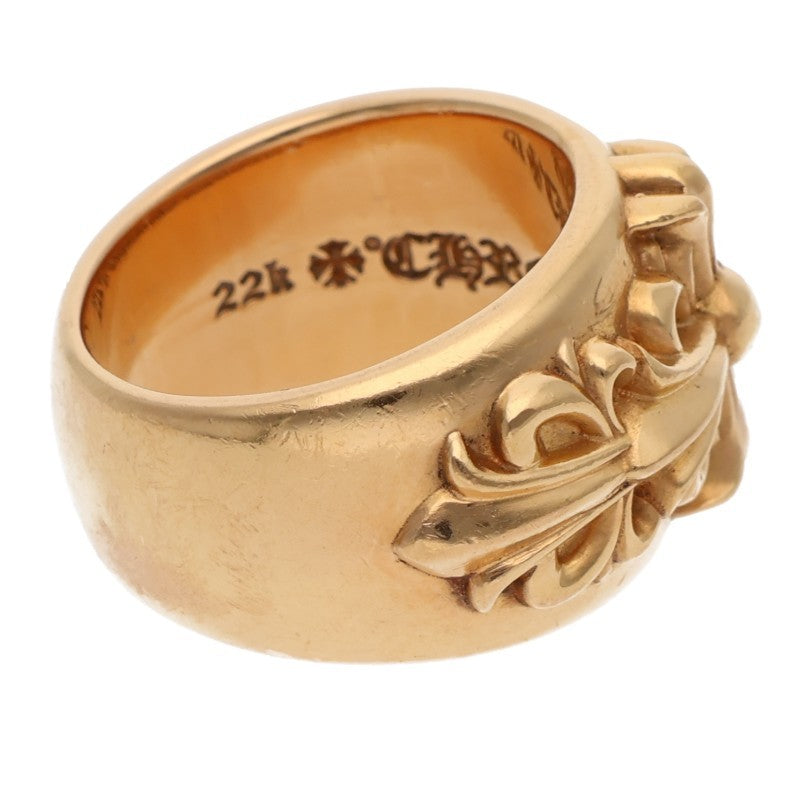 Chrome Hearts 22K Classic Double Cross Ring Size ONE SIZE