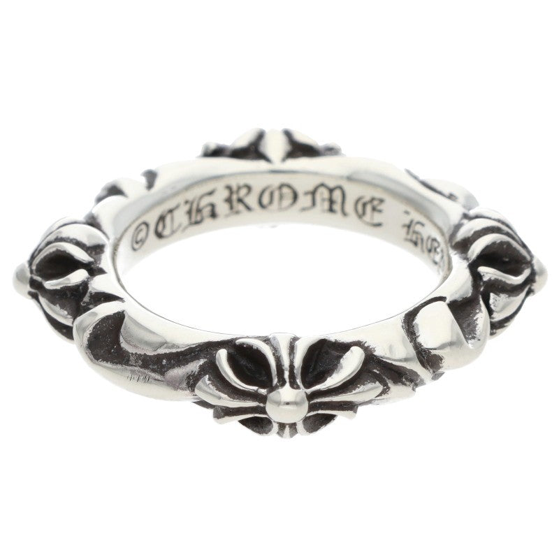 Chrome Hearts SBT Band Silver Ring Size US 4.5