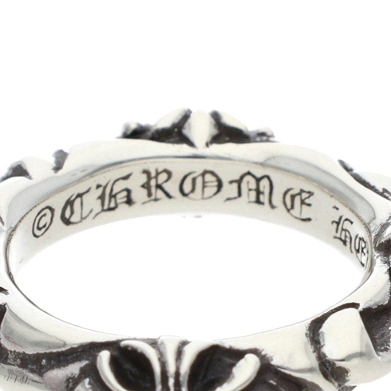 Chrome Hearts SBT Band Silver Ring Size US 4.5