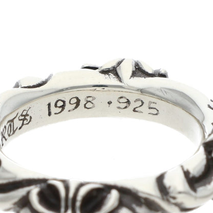 Chrome Hearts SBT Band Silver Ring Size US 4.5