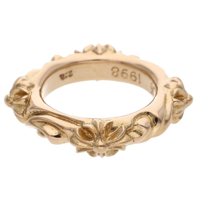 Chrome Hearts 22K Gold SBT Band Ring Size ONE SIZE