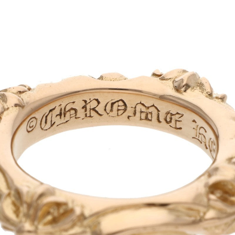 Chrome Hearts 22K Gold SBT Band Ring Size ONE SIZE