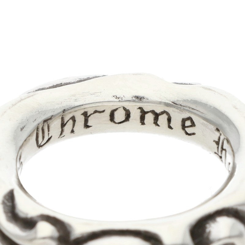 Chrome Hearts SCRL BAND Silver Ring Size ONE SIZE