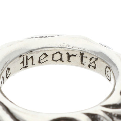Chrome Hearts SCRL BAND Silver Ring Size ONE SIZE