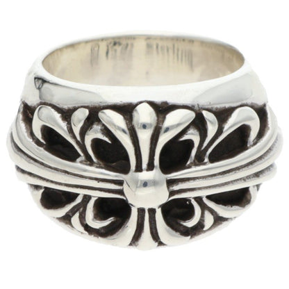 Chrome Hearts FLRL CRS Silver Ring Size US 5