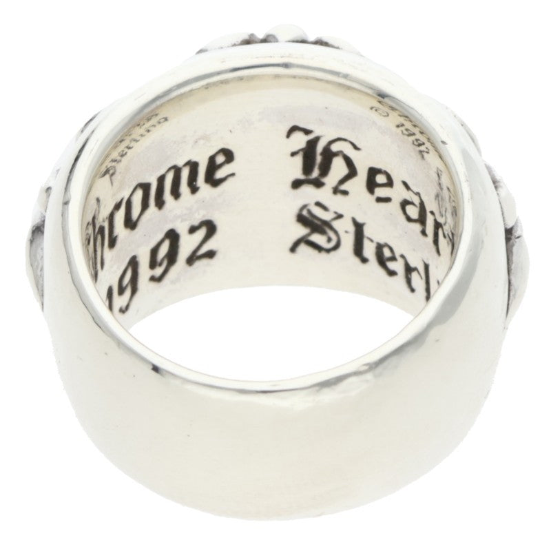 Chrome Hearts FLRL CRS Silver Ring Size US 5