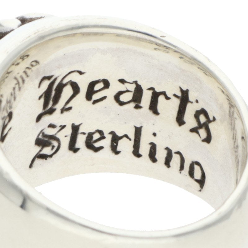 Chrome Hearts FLRL CRS Silver Ring Size US 5