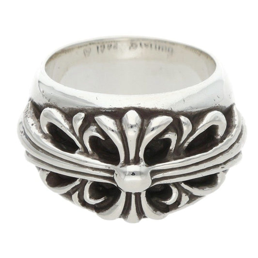 Chrome Hearts FLRL CRS Silver Ring Size ONE SIZE
