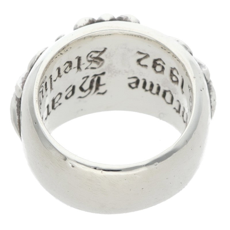 Chrome Hearts FLRL CRS Silver Ring Size ONE SIZE