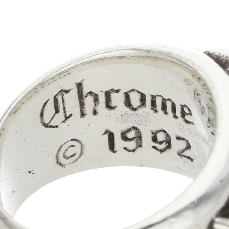 Chrome Hearts FLRL CRS Silver Ring Size ONE SIZE