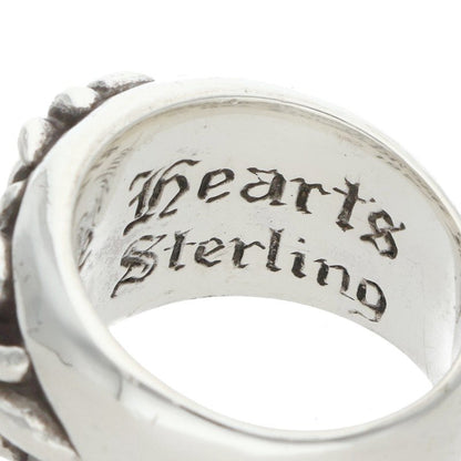 Chrome Hearts FLRL CRS Silver Ring Size ONE SIZE