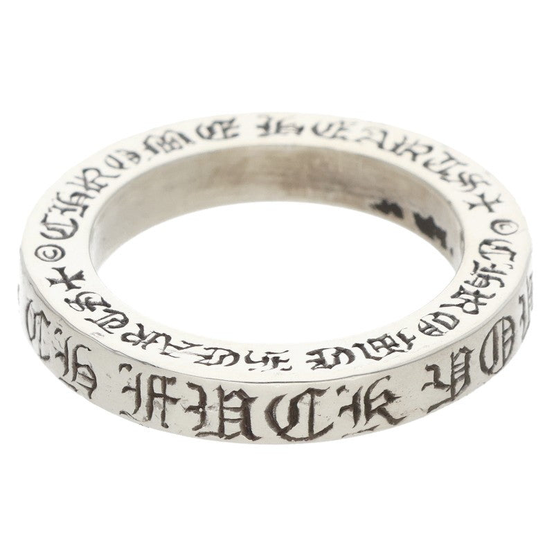 Chrome Hearts 3mm Spacer FUCKYOU Silver Ring Size ONE SIZE