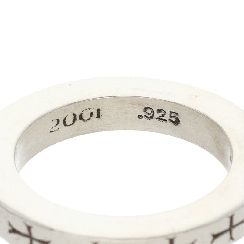 Chrome Hearts 3mm Spacer FUCKYOU Silver Ring Size ONE SIZE