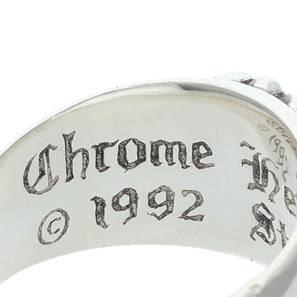 Chrome Hearts FLRL CRS Silver Ring Size ONE SIZE