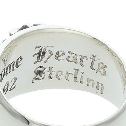 Chrome Hearts FLRL CRS Silver Ring Size ONE SIZE