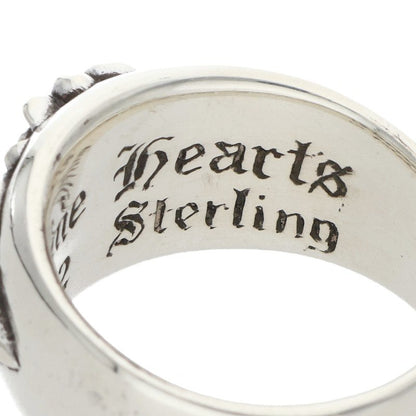 Chrome Hearts Floral Cross Silver Ring Size US 10.5