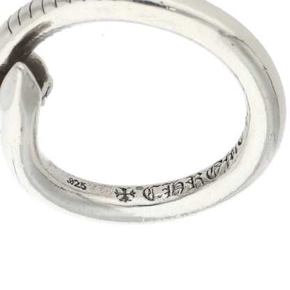Chrome Hearts Nail Cross Ball Silver Ring Size US 6