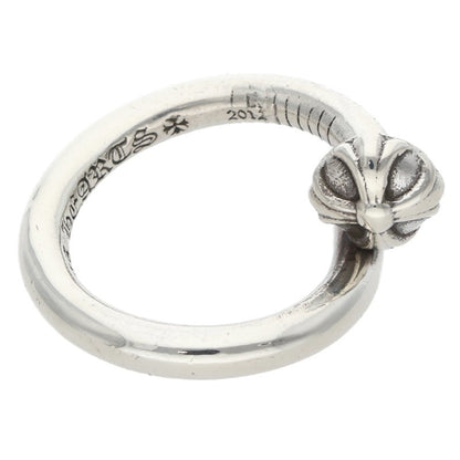 Chrome Hearts Nail Cross Ball Silver Ring Size US 6