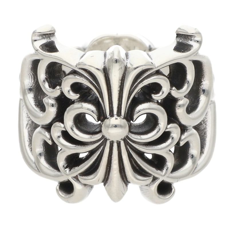 Chrome Hearts Butterfly Wrap Silver Ring Size US 7.5