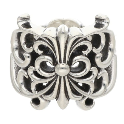 Chrome Hearts Butterfly Wrap Silver Ring Size US 7.5