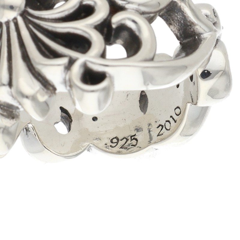 Chrome Hearts Butterfly Wrap Silver Ring Size US 7.5