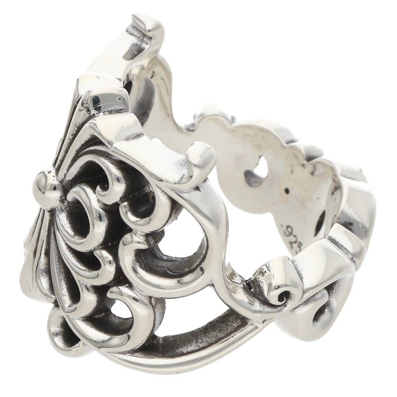 Chrome Hearts Butterfly Wrap Silver Ring Size US 7.5