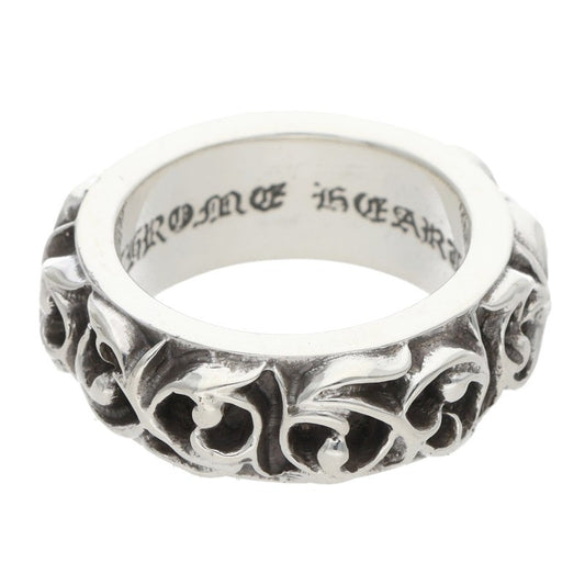 Chrome Hearts Eternity Vine Band Silver Ring Size ONE SIZE