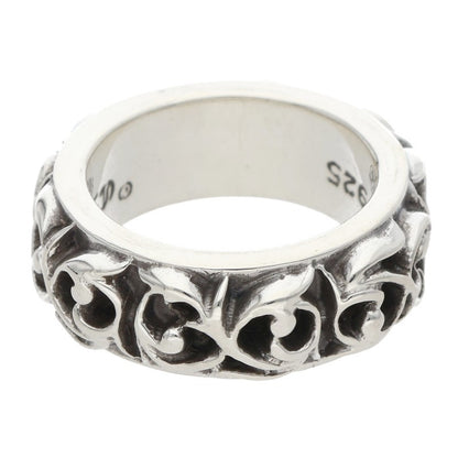 Chrome Hearts Eternity Vine Band Silver Ring Size ONE SIZE