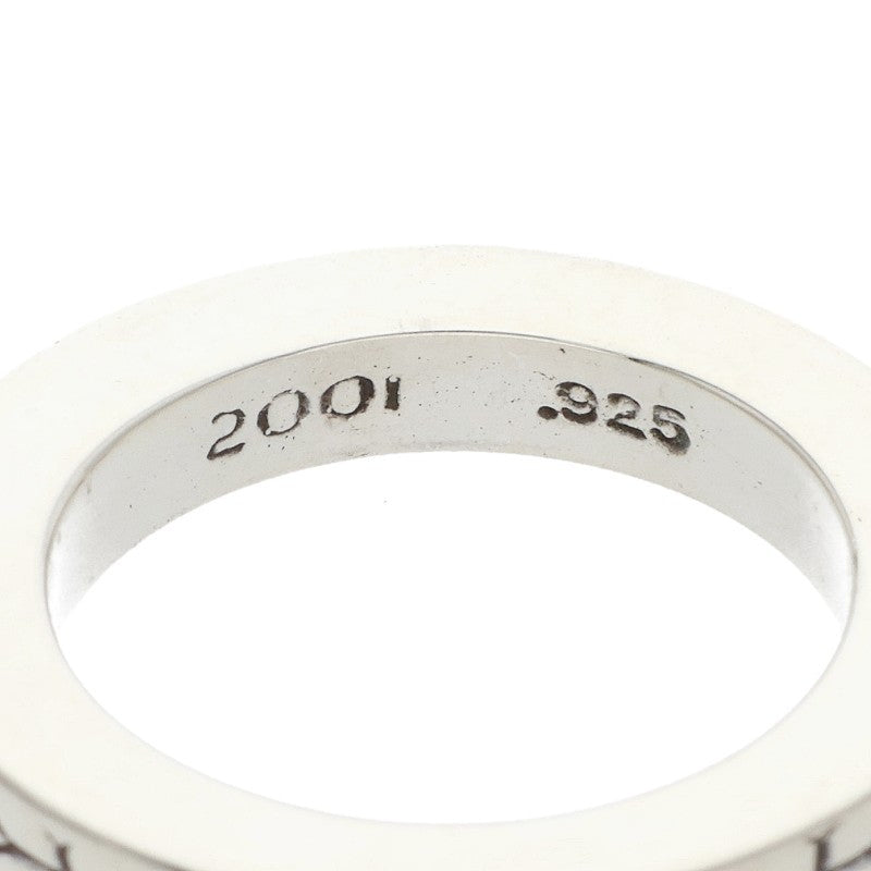 Chrome Hearts 3mm Spacer FUCKYOU Silver Ring Size ONE SIZE