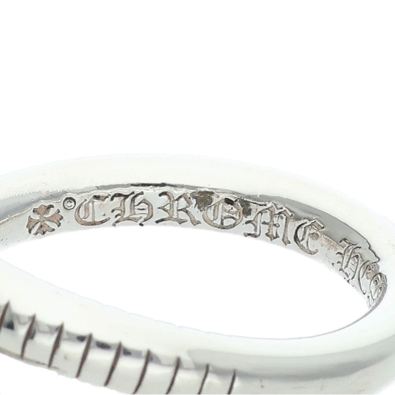 Chrome Hearts Nail Cross Ball Silver Ring Size ONE SIZE