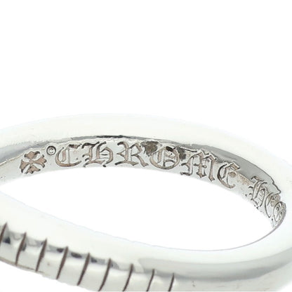 Chrome Hearts Nail Cross Ball Silver Ring Size ONE SIZE