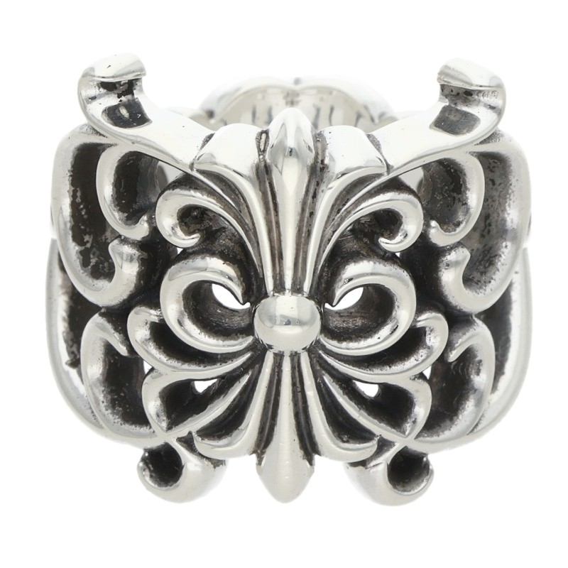 Chrome Hearts Butterfly Wrap Silver Ring Size US 6.5