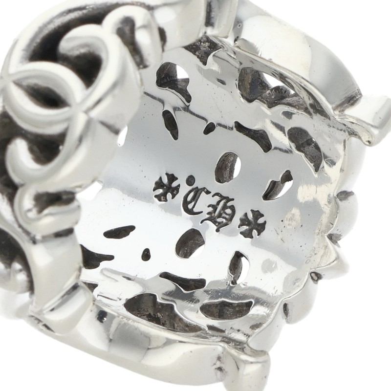 Chrome Hearts Butterfly Wrap Silver Ring Size US 6.5