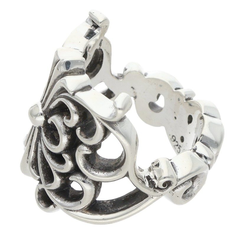 Chrome Hearts Butterfly Wrap Silver Ring Size US 6.5