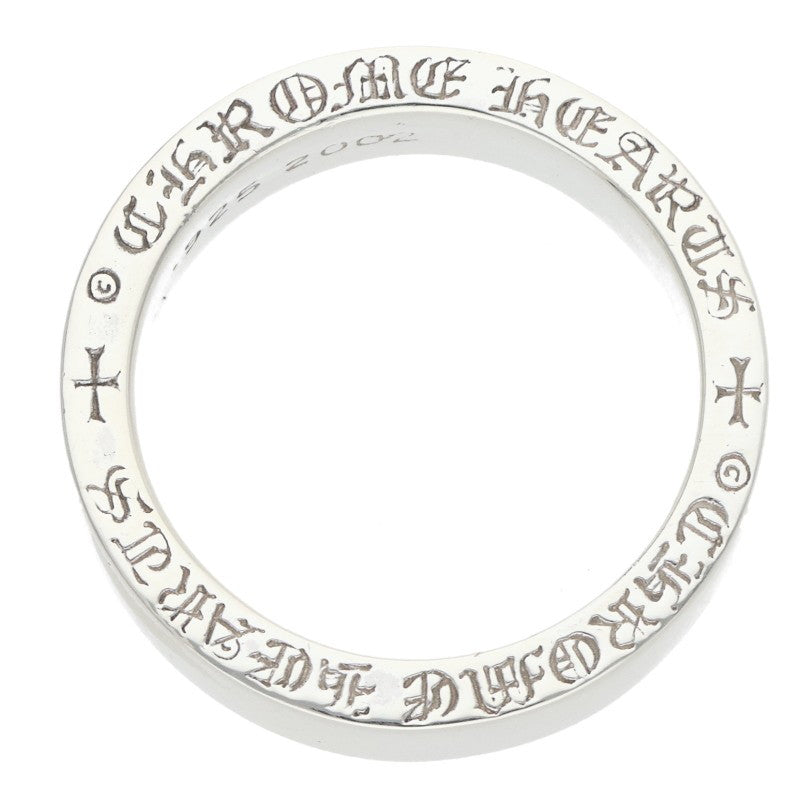 Chrome Hearts 6mm Spacer Plain Silver Ring Size ONE SIZE