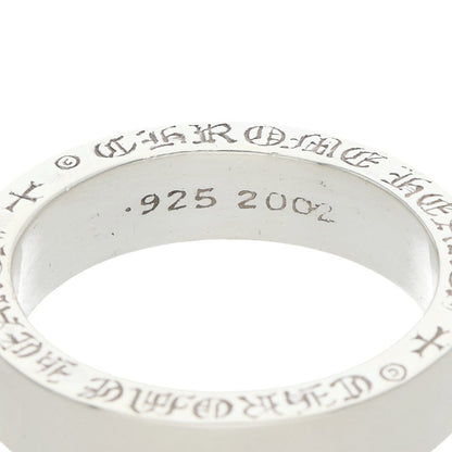 Chrome Hearts 6mm Spacer Plain Silver Ring Size ONE SIZE