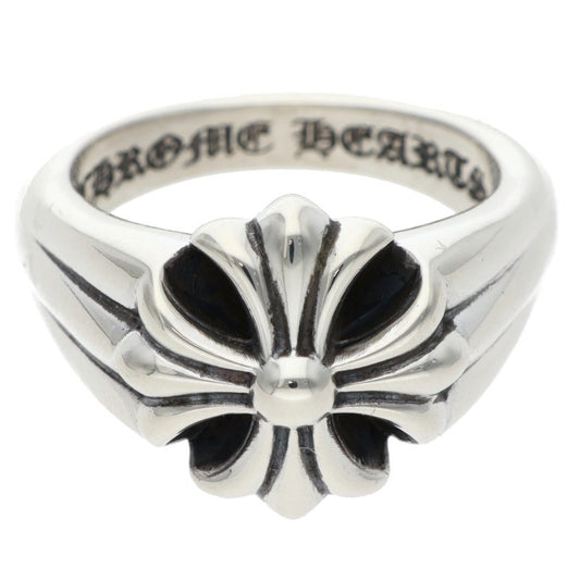 Chrome Hearts Small Cutout Plus Silver Ring Size ONE SIZE