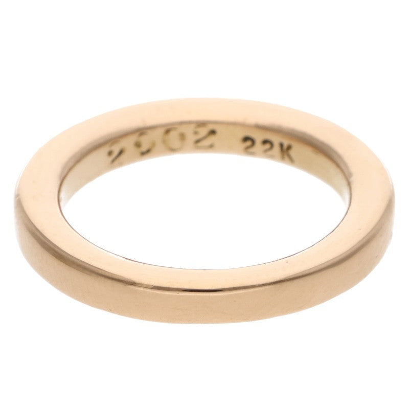 Chrome Hearts 22K NTFL Gold Ring Size US 3.5