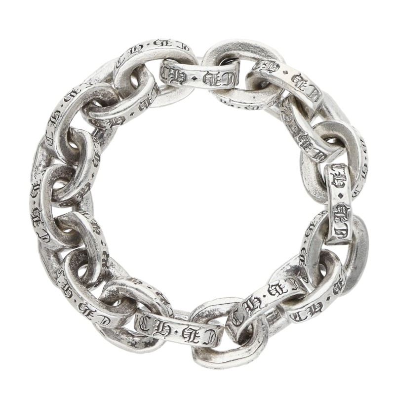 Chrome Hearts PAPER CHAIN Silver Ring Size ONE SIZE