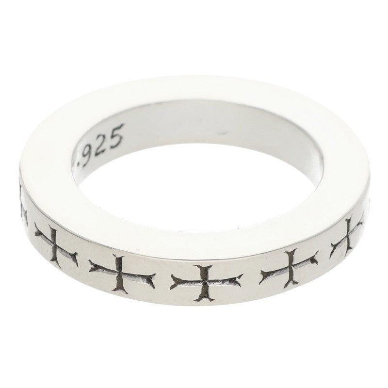 Chrome Hearts 3mm SPACER FUCKYOU Silver Ring Size US 3.5