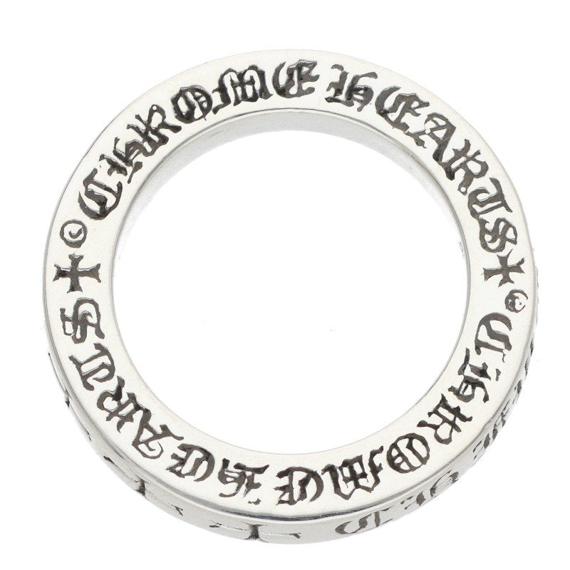 Chrome Hearts 3mm SPACER FUCKYOU Silver Ring Size US 3.5