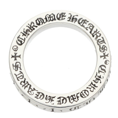 Chrome Hearts 3mm SPACER FUCKYOU Silver Ring Size US 3.5