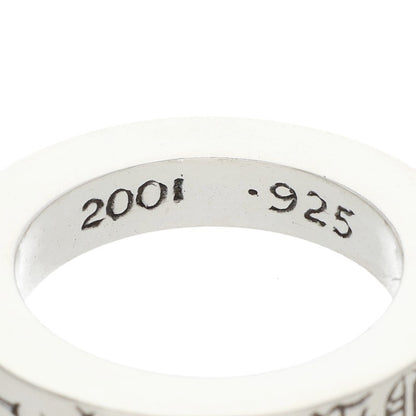Chrome Hearts 3mm SPACER FUCKYOU Silver Ring Size US 3.5