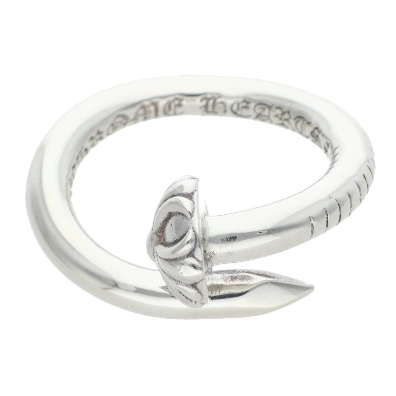 Chrome Hearts NAIL CRSBALL Silver Ring Size US 4.5