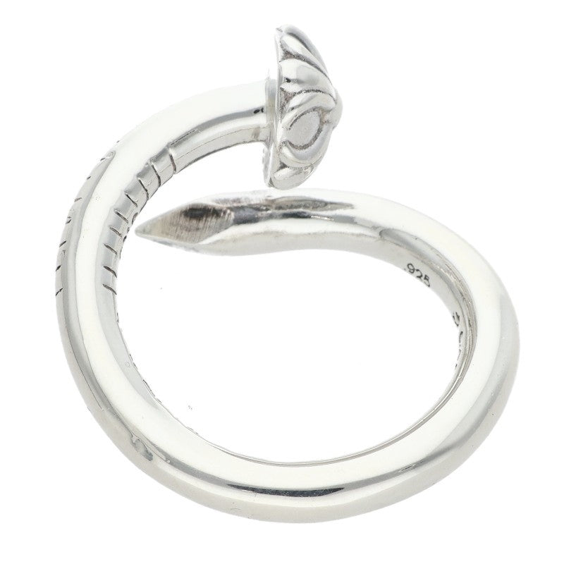 Chrome Hearts NAIL CRSBALL Silver Ring Size US 4.5