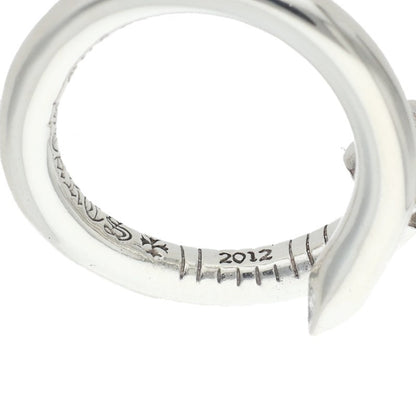 Chrome Hearts NAIL CRSBALL Silver Ring Size US 4.5
