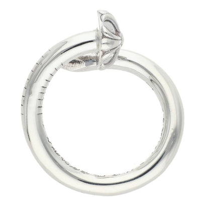 Chrome Hearts NAIL CRSBALL Silver Ring Size US 4.5