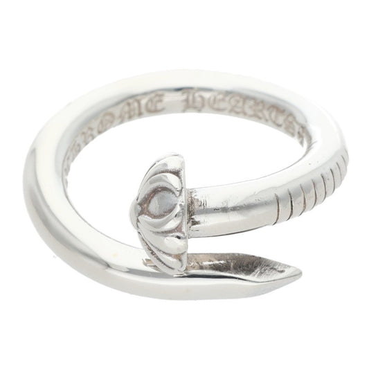 Chrome Hearts NAIL CRSBALL Silver Ring Size ONE SIZE
