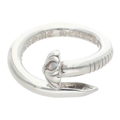 Chrome Hearts NAIL CRSBALL Silver Ring Size US 6